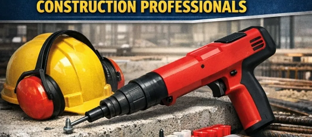 Système de fixation actionné par poudre : Guide technique complet pour les professionnels du bâtiment